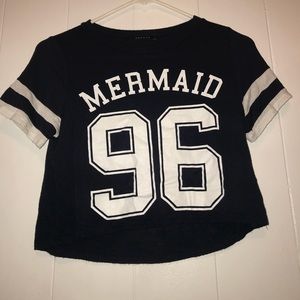 Mermaid crop top